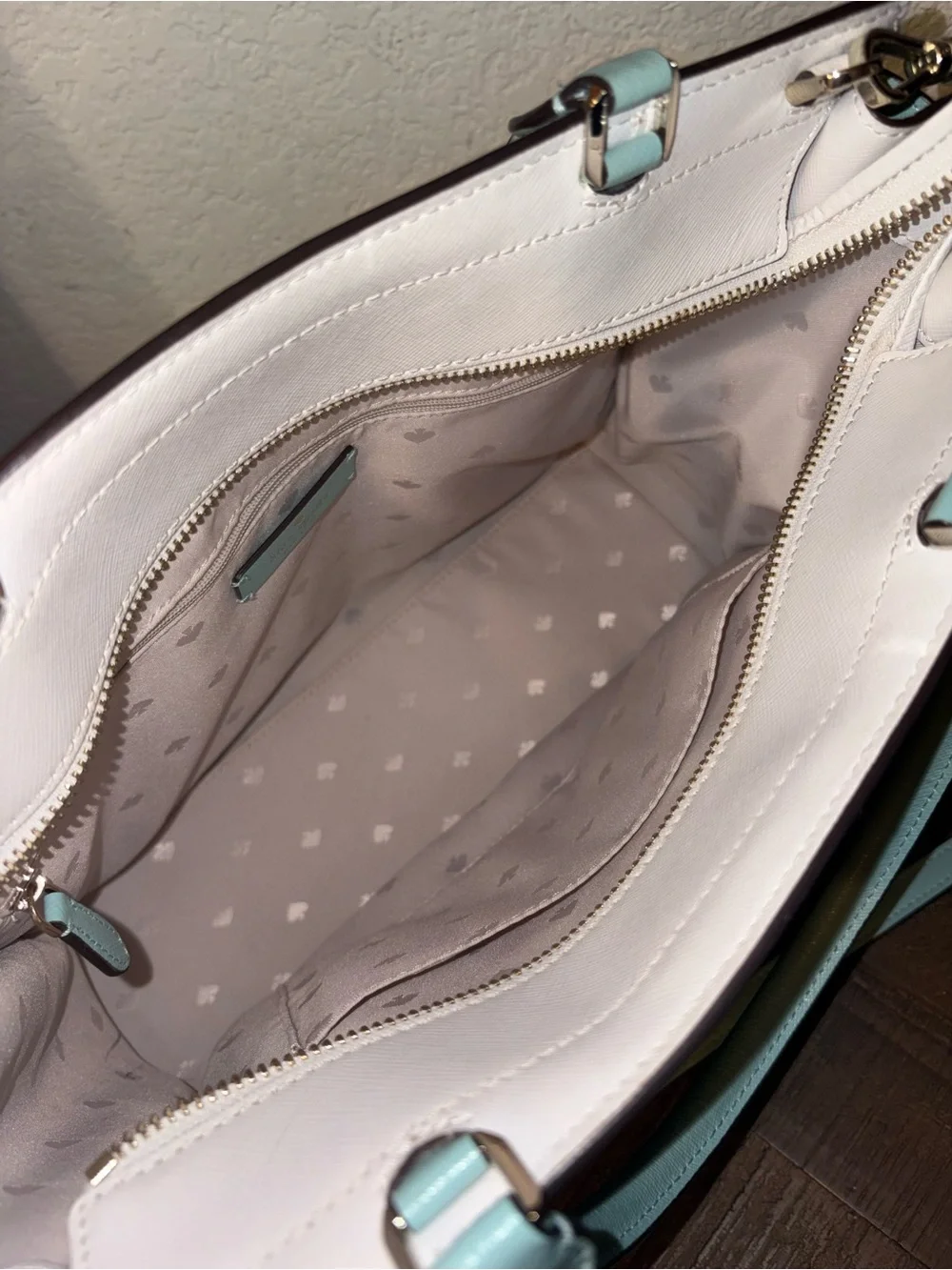 Kate Spade Staci Colorblock Large Satchel Poolside Multi EUC